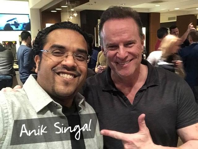 Jon Benson with Anik Singal