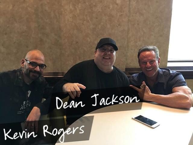 Jon Benson with Dean Jackson and Kevin Rogers