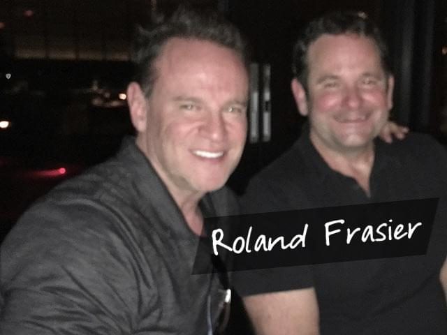 Jon Benson with Roland Frasier